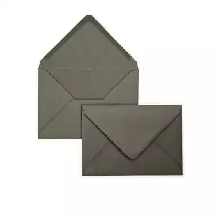 C6 Sirio Colour Antracite Envelopes 115gsm