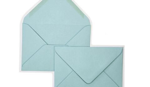 C6 Sirio Colour Celeste Envelopes 115gsm