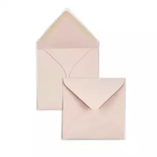 Extra Large Square Lakes Craft Blush Envelopes 120gsm (155x155mm)