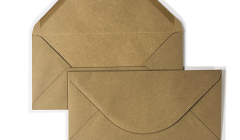 DL Ribbed Kraft Envelopes (110mm x 220mm)