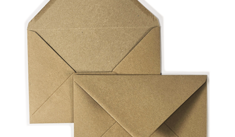 C5 Fleck Kraft Envelopes 115gsm (New Style)