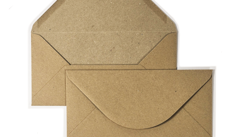1,000 Wholesale DL Fleck Kraft Envelopes (110mm x 220mm)