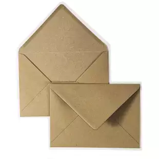 1,000 Wholesale C5 Fleck Kraft Envelopes (162mm x 229mm) (New Style)