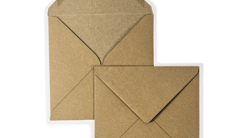 Fleck Kraft 164mm Square Envelopes 115gsm (164mm x 164mm)