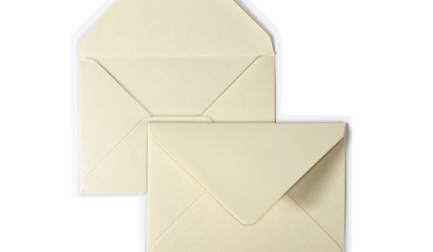 Luxury C6 Envelopes 120gsm - Pearlised Ivory