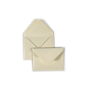 Luxury C7 Ivory Pearl Envelopes  120gsm (81mm x 111mm)