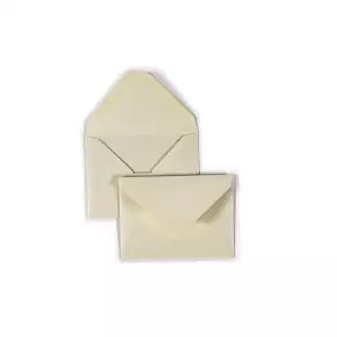 Luxury C7 Ivory Pearl Envelopes  120gsm (81mm x 111mm)