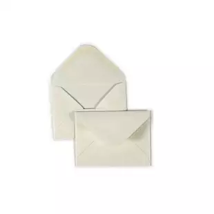 Luxury C7 Envelopes - Pearlised Natural White