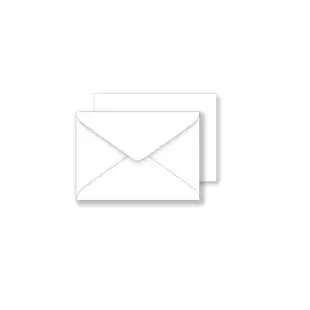 Essentials White Envelopes- 70mm x 100mm