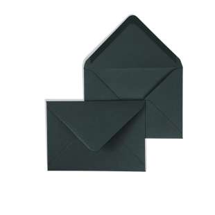 C6 Royal Green Sirio Colour Envelopes 115gsm (114mm x 162mm)