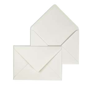 5" x 7" Bianco Woodstock Envelopes 140gsm (133mm x 184mm)