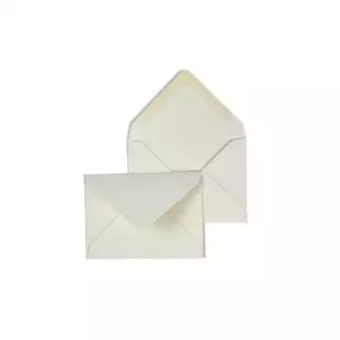 C7 Bianco Woodstock Envelopes 140gsm (81mm x 111mm)