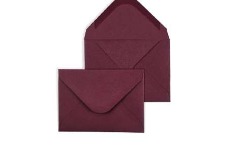 C7 Malmero Claret Envelopes 120gsm