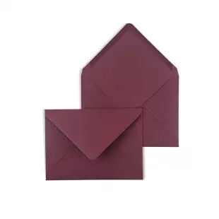 C6 Malmero Claret Envelopes 120gsm