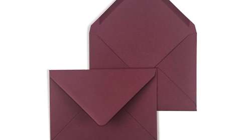 C6 Malmero Claret Envelopes 120gsm