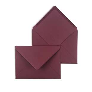 5" x 7" Malmero Claret Envelopes 120gsm