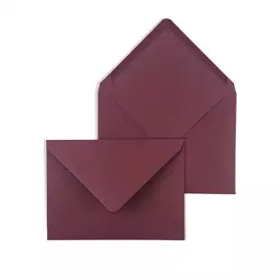 5" x 7" Malmero Claret Envelopes 120gsm