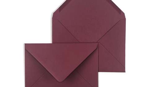 5" x 7" Malmero Claret Envelopes 120gsm