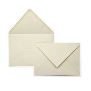 5" x 7" Bianco Woodstock Envelopes 140gsm