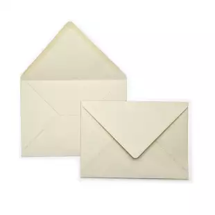 5" x 7" Bianco Woodstock Envelopes 140gsm