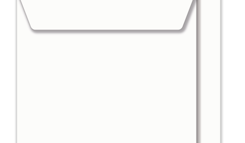 Essentials White Square Envelopes - 300mm x 300mm