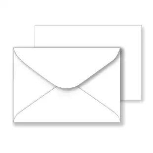 Essentials White Envelopes - 102mm x 146mm