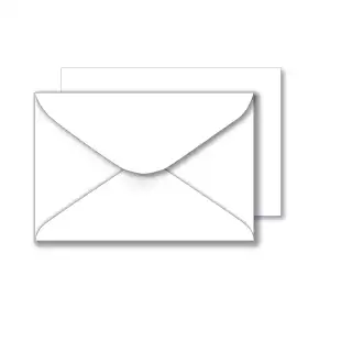 Essentials White Envelopes - 133mm x 197mm