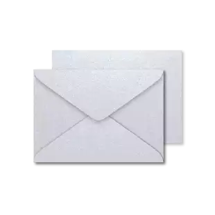 C6 Ice White Sirio Pearl Envelopes 125gsm