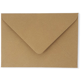 C6 Ribbed Kraft Envelopes