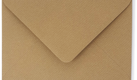 C6 Ribbed Kraft Envelopes