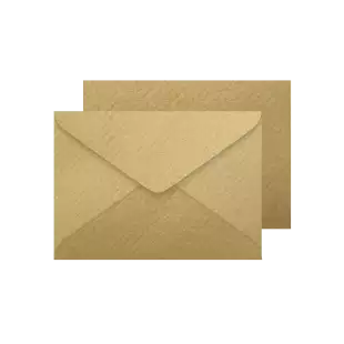 C6 Ribbed Kraft Envelopes