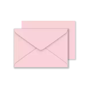 C6 Candyfloss Pink Envelopes 100gsm (114mm x 162mm)