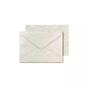 C6 Ivory Hammered Envelopes- 120gsm