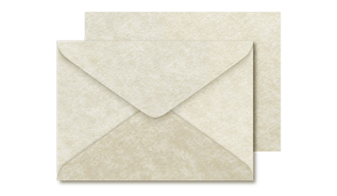 C6 Parchment Envelopes (114x162mm) 120gsm