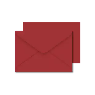 C6 Crimson Red Envelopes