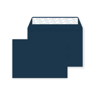 C5 Peel and Seal Envelopes - Oxford Blue
