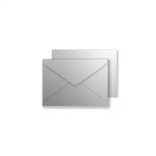 Luxury C7 Envelopes - Metallic Silver