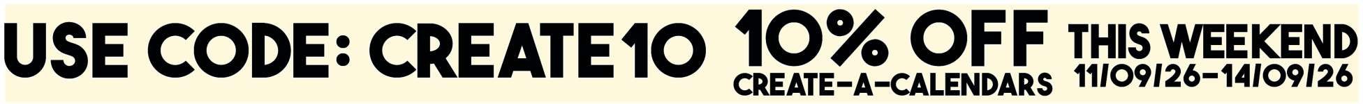 Fixed banner calendars 2026 100