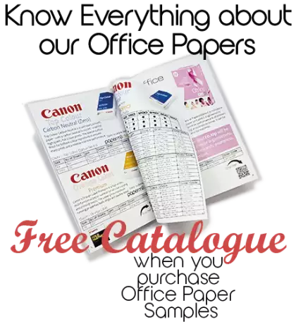 Small banner office paper catalogue TN