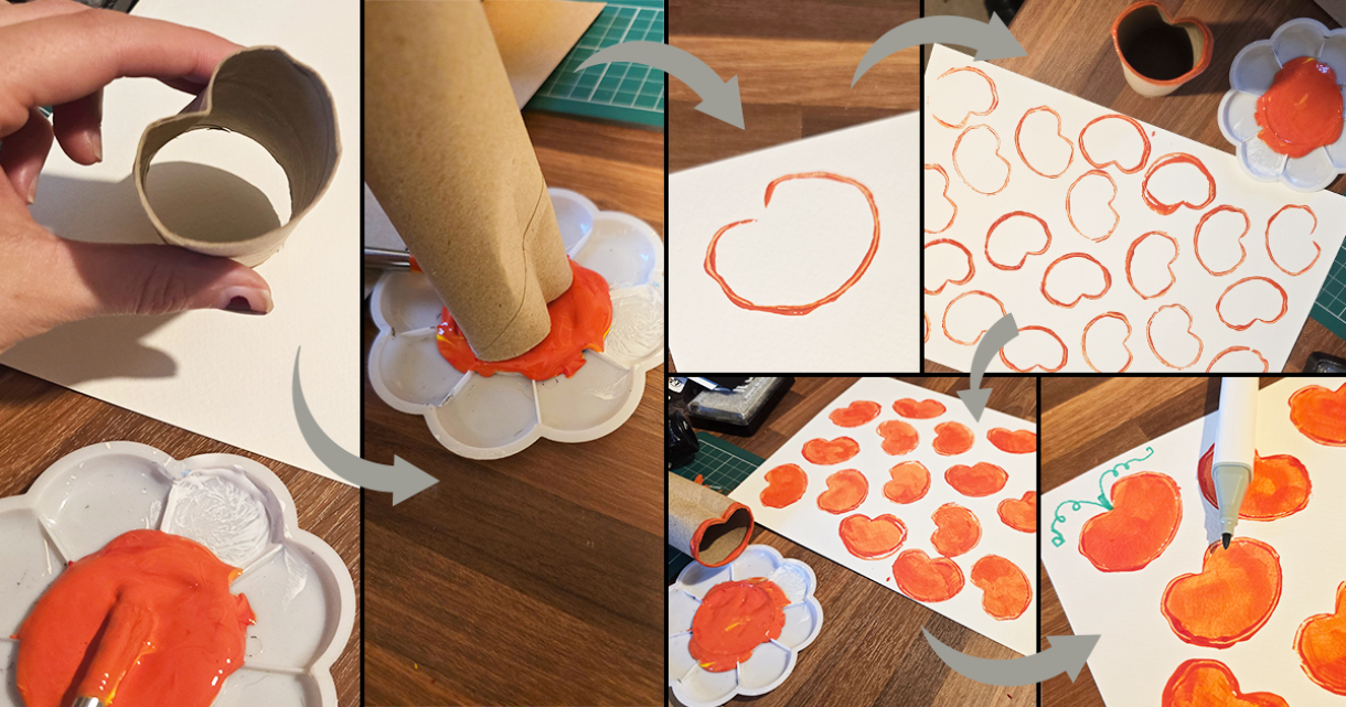 Pumpkin print banner