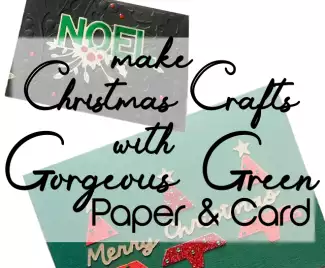Green Card Christmas Craft Inspiration!
