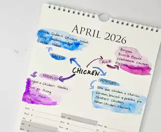 Use our Create-A-Calendar as your Monthly Planner