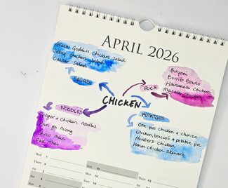 Use our Create-A-Calendar as your Monthly Planner