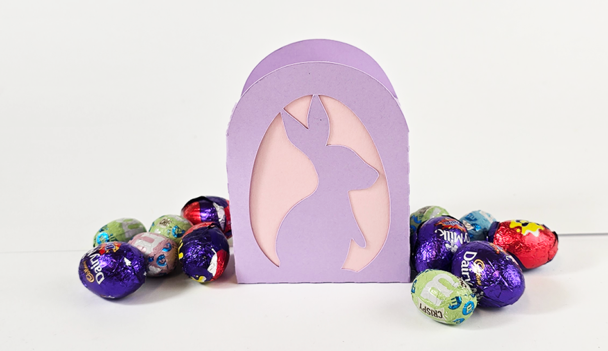 New lilac bunny box