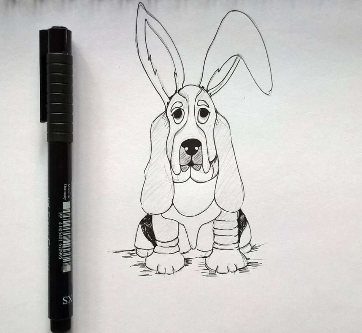 Basset Dog Image One