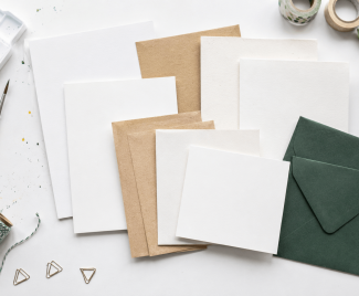 Choosing the right card blanks
