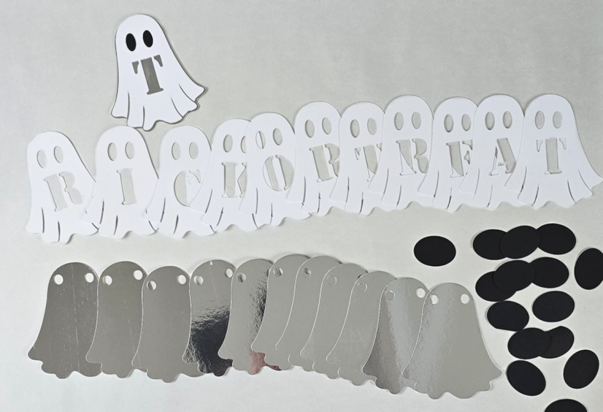All cut pieces