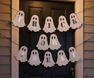 Trick or Treat Bunting