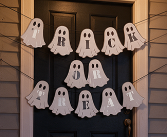 Trick or Treat Bunting