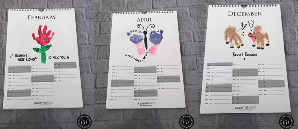 Kids calendar line